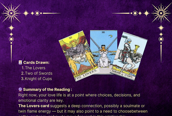 love relationship tarot reading with ai intuitive insight